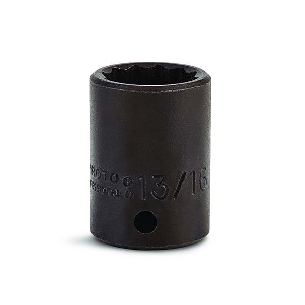PROTO - 1/2" Drive Impact Socket, 13/16", 12 Point