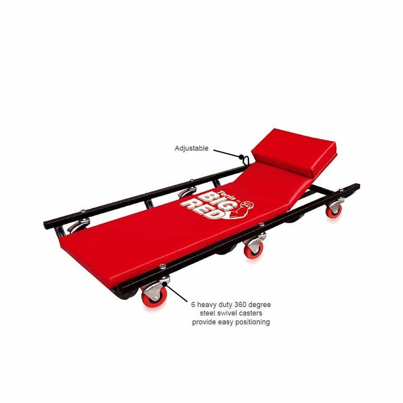BIG RED - Steel Car Creeper