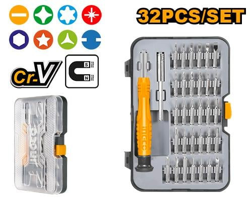32PCS precision screwdriver set طقم مفكات براغي دقيقة 32 قطعة