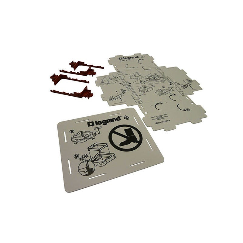 LEGRAND - Renewable Backbox for Screed Floor to Install a Standard Floor Box, for 12/18 Modules