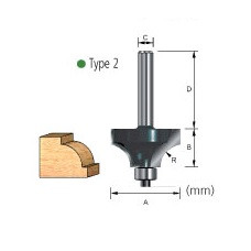 Accessories, Beading Router Bit, 6mm