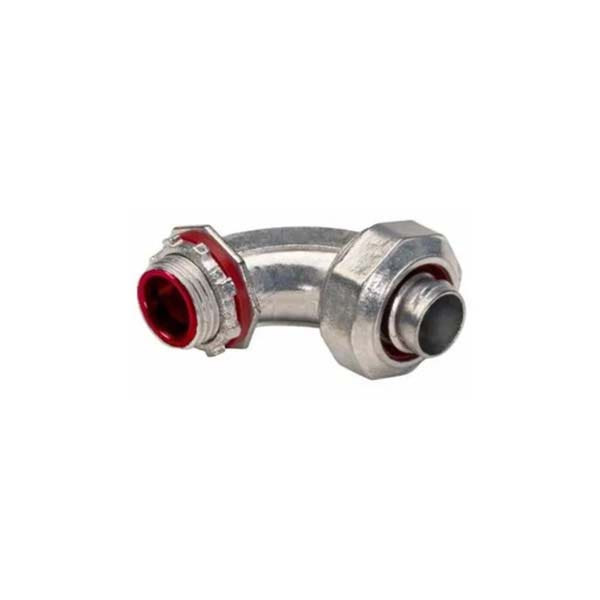 ITCC - Liquid Tight Connector, 90D, Insulated, Zinc Die Cast, 2-1/2"