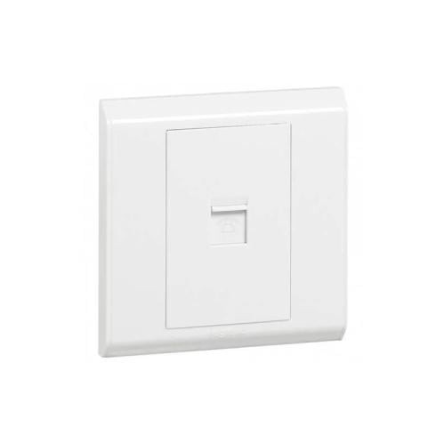 Single RJ11 phone socket from Legrand (Blanco)