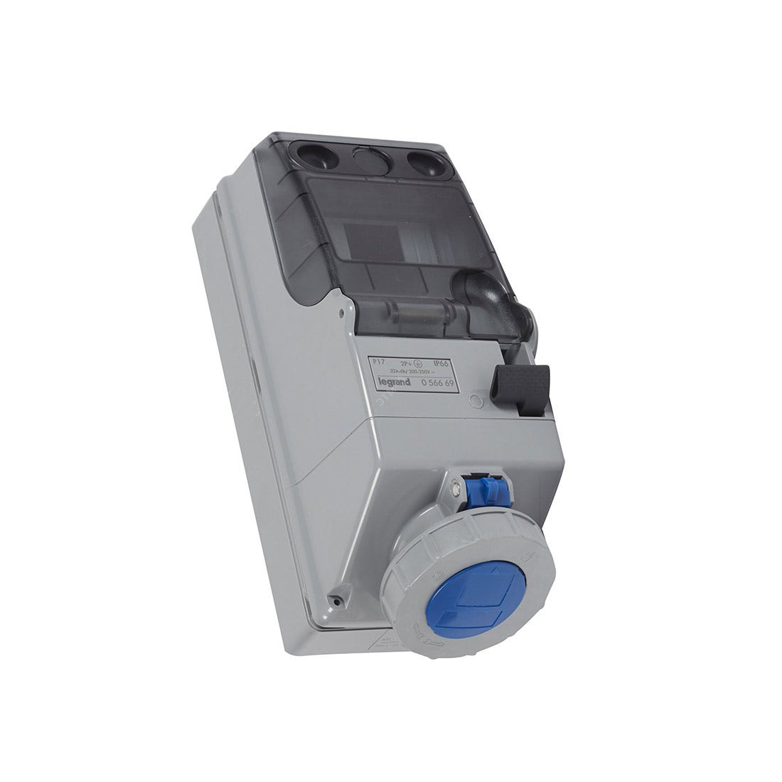 LEGRAND - Combined Unit 32A 2P+E 200/250V, w/ Rail, P17, 