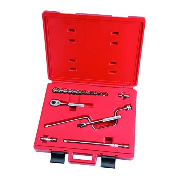 PROTO - 3/8" Drive Metric Socket Set, 20 Pieces, 12 Point