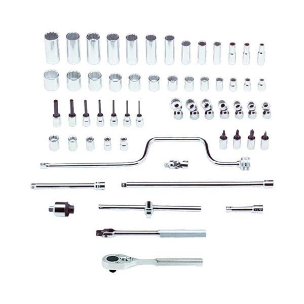 PROTO - 3/8" Drive Combination Socket Set, 58 Piece, 12 Point
