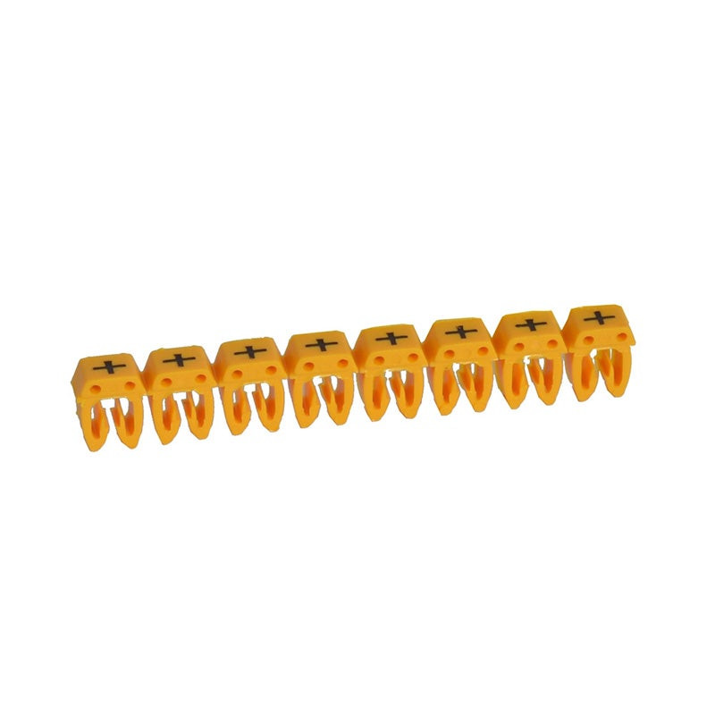 LEGRAND - Marker CAB 3, for Wiring 1.5 to 2.5 mm², Conventional Symbol: 'Plus Sign'