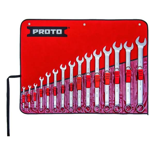 PROTO - Combination ASD Wrench Set, 15 Pieces, 12 Point