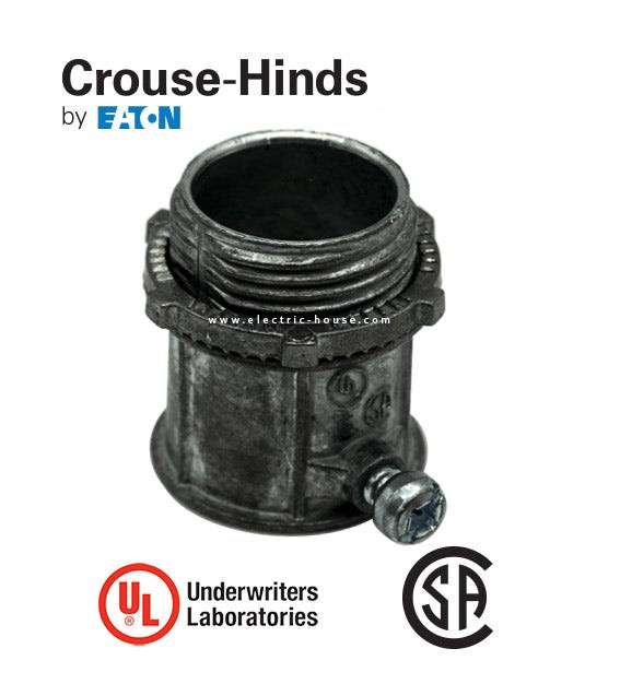 CROUSE HINDS - Connector EMT Set-Screw Zinc Die Cast 3/4"