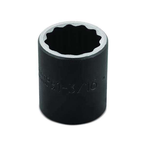 PROTO - 1/2" Drive Impact Socket, 1-3/16", 12 Point