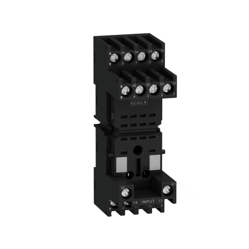 Schneider-Harmony Electromechanical Relays Socket- for RXM2/RXM4 relays-RXZE2M114M