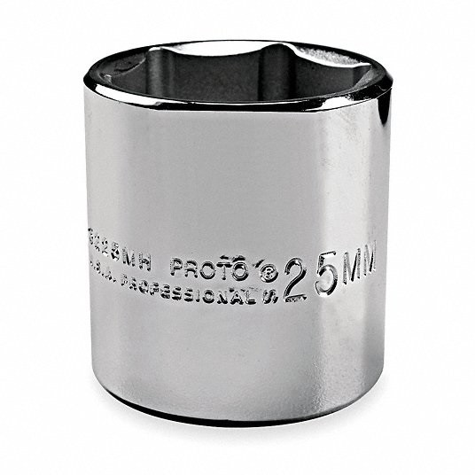 Socket, 1/4 in. Dr, 11/32 in. Hex 1AF97