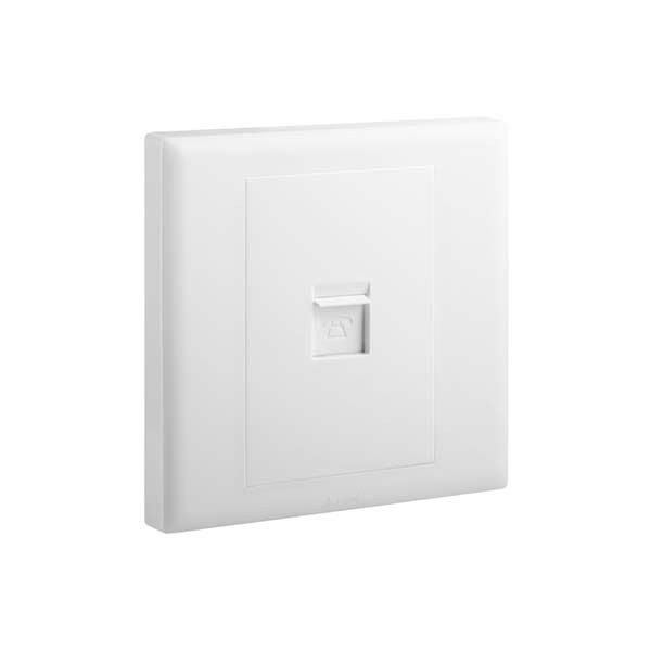LEGRAND - Telephone Socket, RJ 11, 1 Gang, White