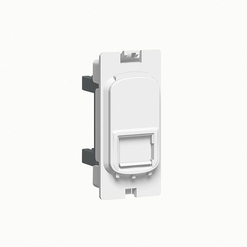 ليجراند - مقبس الهاتف Synergy، Grid Module، BT Secondary، White