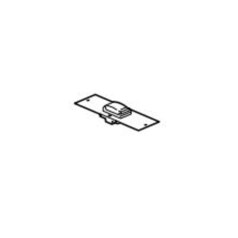 LEGRAND - Support Plate, for Lexic DIN-Rail Equipment, 77mm, 1/2 Modules, with Blanking Plate