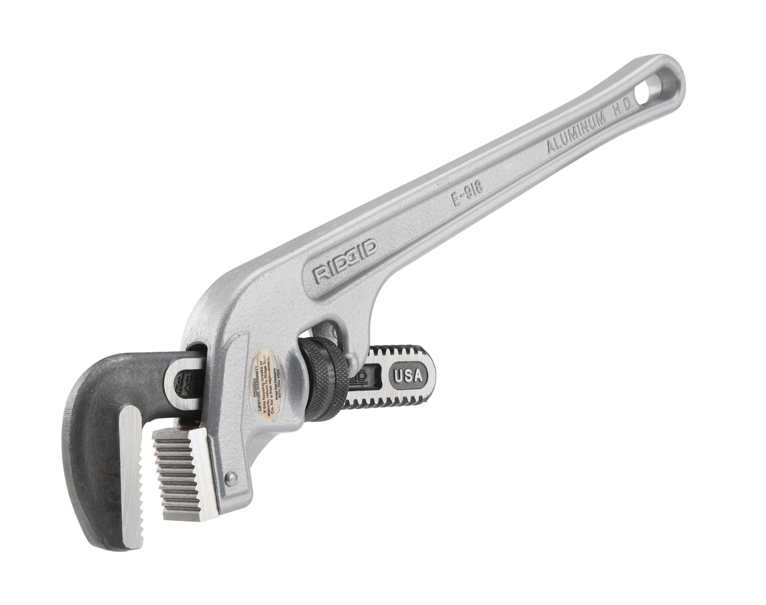 RIDGID, Wrench, E918 Aluminum End