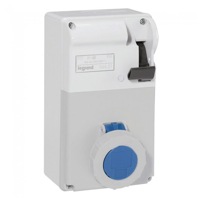 LEGRAND - Combined Unit 16A 2P+E 200/250V w/O Rail IP55