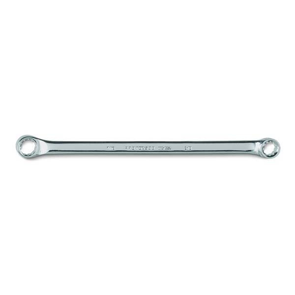 PROTO - Full Polish Offset Double Box Wrench, 3/8" x 7/16", 12 Point