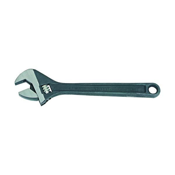 PROTO - Black Oxide Clik-Stop Adjustable Wrench, 6"