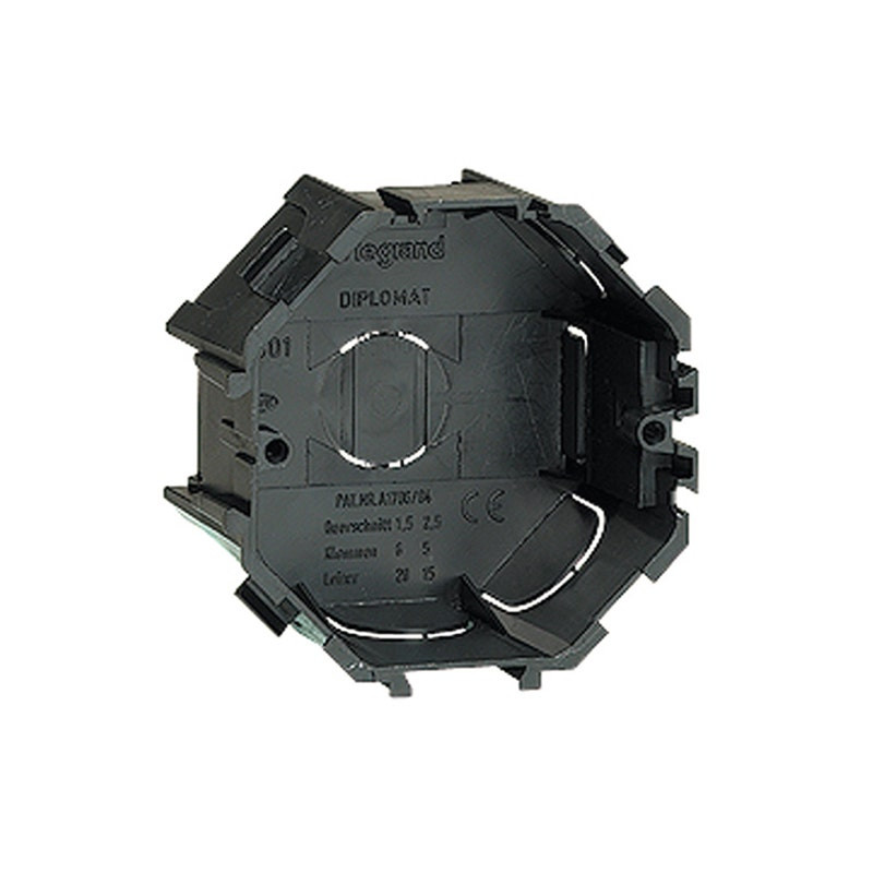 LEGRAND - Flush Mounting Box, Universal, 1 Gang, Masonry