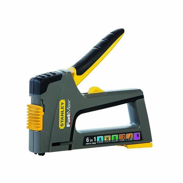 STANLEY - Fatmax® Multi-Purpose Plastic Staple and Brad Nail Gun, 6-in-1