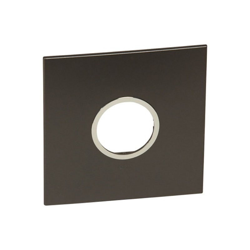 LEGRAND - Plate Arteor, US, 2 Modules, Round, 4"x4", Graphite