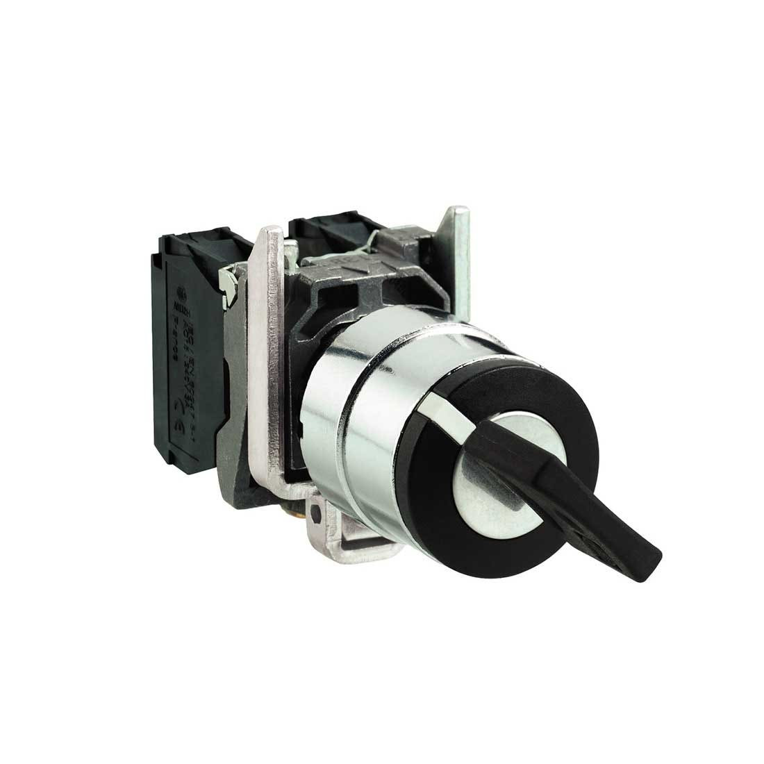 SCHNEIDER - Key Selector Switch No, 2-Stay Put, Black