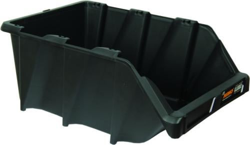 black storage box 265mmx420mmx177mmصندوق تخزين اسود مانو