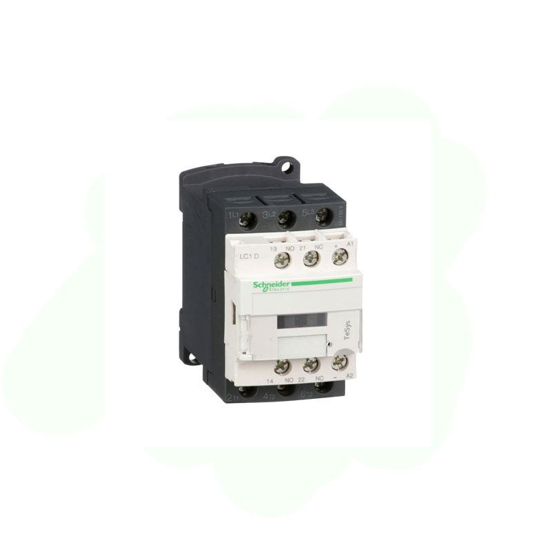 SCHNEIDER - Contactor 18A 24V DC 1No + 1Nc