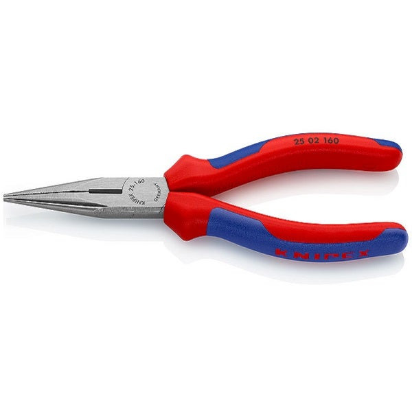 KNIPEX - Snipe Nose Side Cutting Pliers (Radio Pliers), Black Atramentized, 160 mm