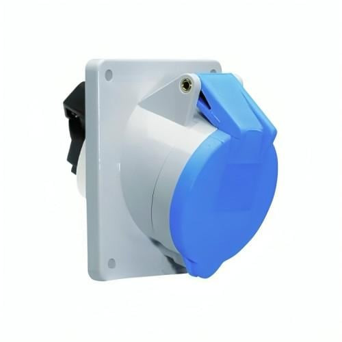 Industrial socket for corner panel - 32 amps - 3 lines - 220 volts from Plus