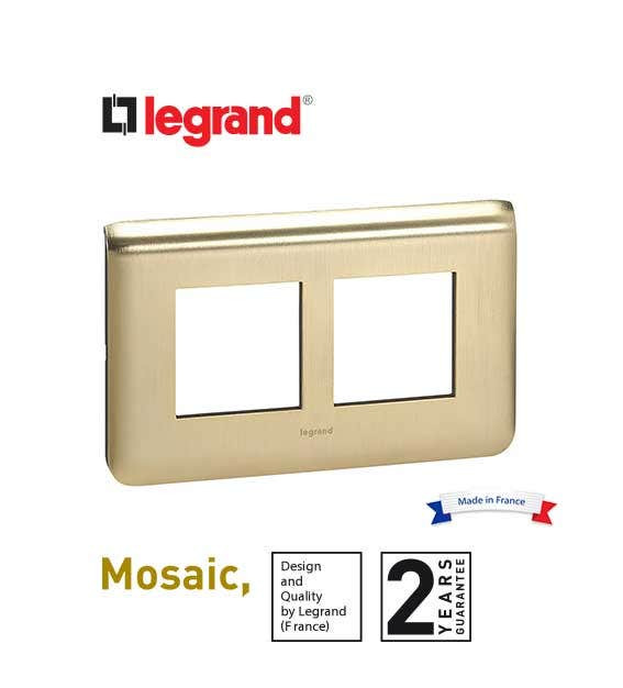 LEGRAND - Plate for 2 x 2 Modules 22.5 x 45 mm