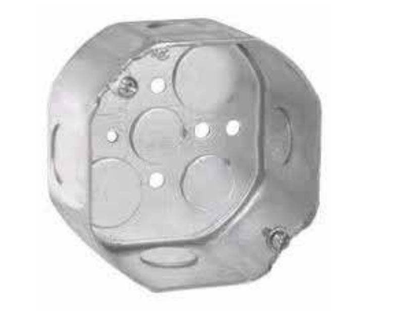 ITCC - Octagon Box, 4", 2 1/8" Deep 1" KO