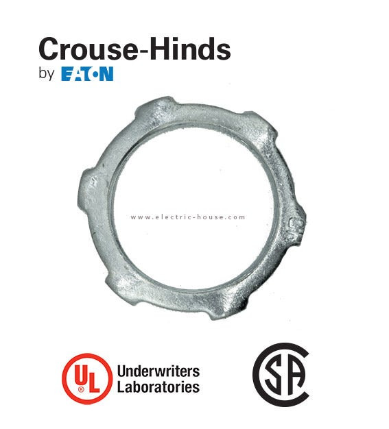 CROUSE HINDS - Locknut Rigid Steel 3/4"