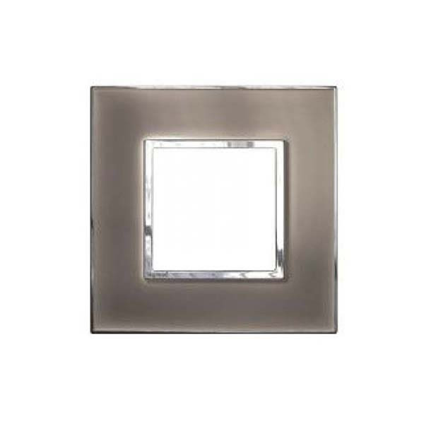 LEGRAND - Loudspeaker Socket Arteor, 4 mm2 Terminal, Square, 2 Modules, Magnesium