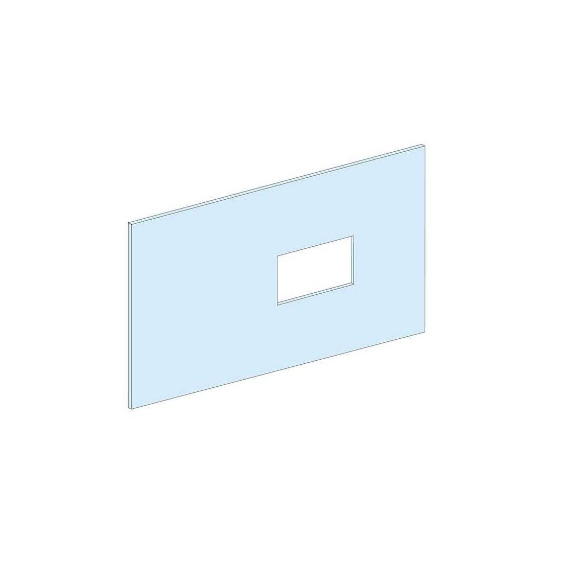 SCHNEIDER - Front Plate Ins630 Vertical Width 600/650 10M