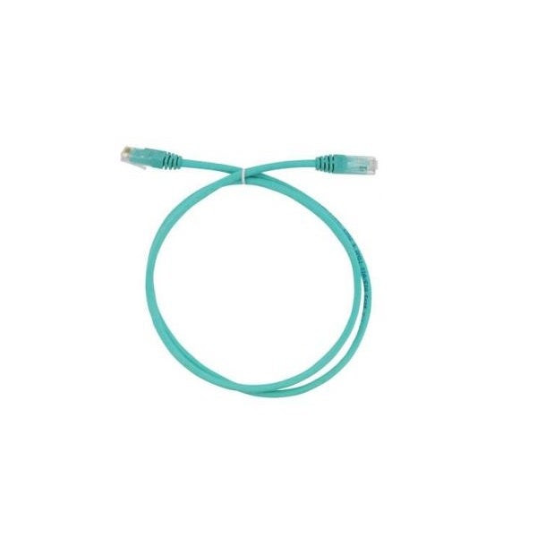 3M - Cat 6 RJ45 To RJ45 Patch Cable, UTP, PVC, Turquoise, 3 Meters