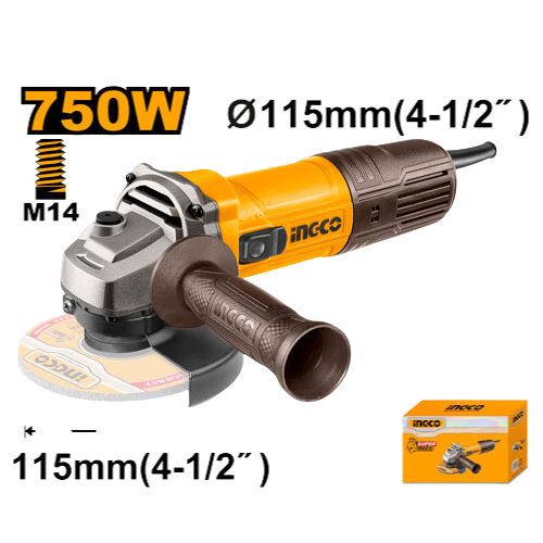 ANGLE GRINDER 750W 4.5" صاروخ قص
