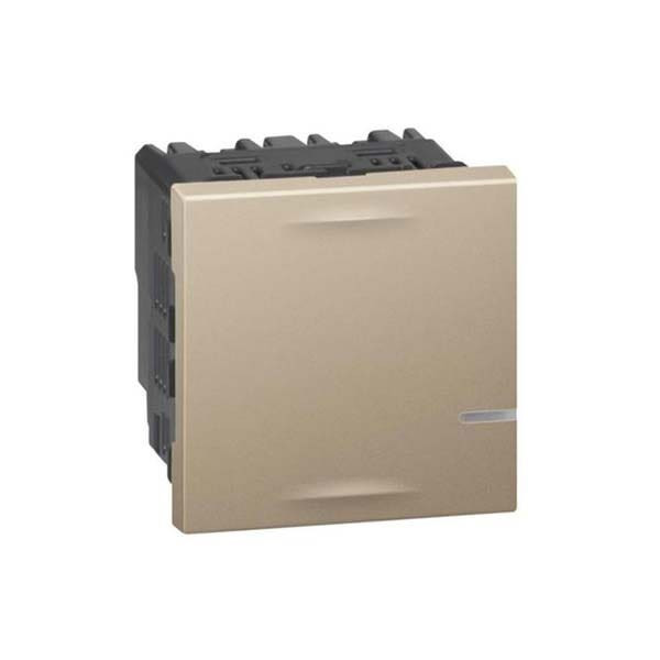 LEGRAND - Connected Switch Arteor without Neutral (Dimmer Option), 5-300W, Champagne