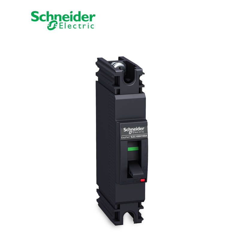 SCHNEIDER - MCCB Breaker, EasyPact EZC100H, 1P, 50A, 25kA 220/240V, TMD Trip Unit