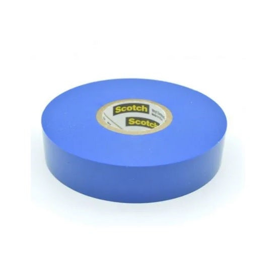 3M - Scotch Vinyl Color Coding Electrical Tape 35, 3/4 Inch x 66 Feet, Blue