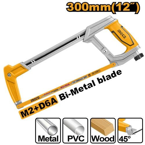 Hacksaw frame 12" Aluminum منشار حديد صناعي 12 بوصة