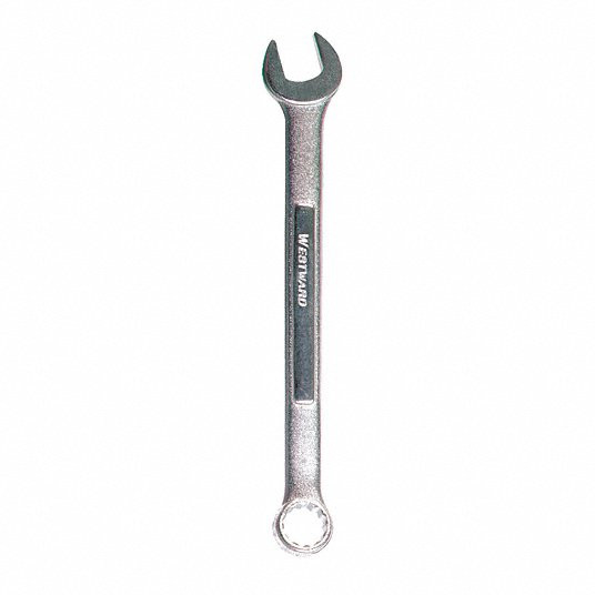 Combination Wrench, Alloy Steel, Satin, 16 59/64 in Overall Length