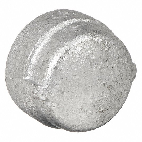 Galvanized Malleable Iron Cap, 3/4