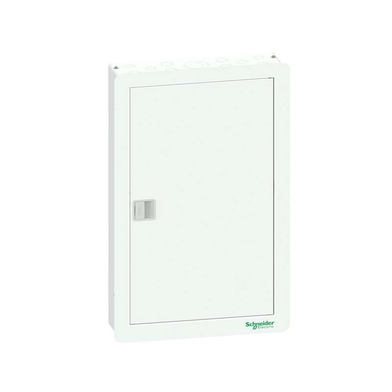 SCHNEIDER - Load Center Acti9 Disbo, 3 Phase, 42 Ways, 160A NSX MCCB, Flush, Flat Door