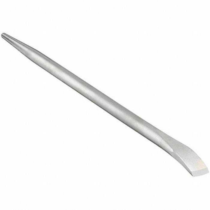 Alignment Pry Bar, Chisel/Point End, 30 inch Overall Length, T No, Offset/Straight End Angle