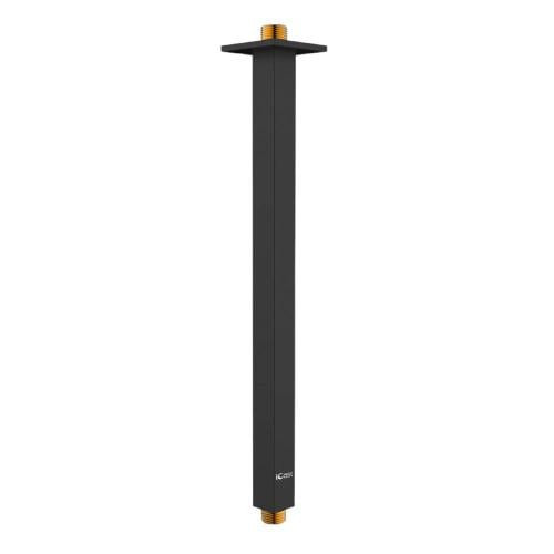 iCast- Ceiling Shower Arm- Square -40cm-SS304-Black