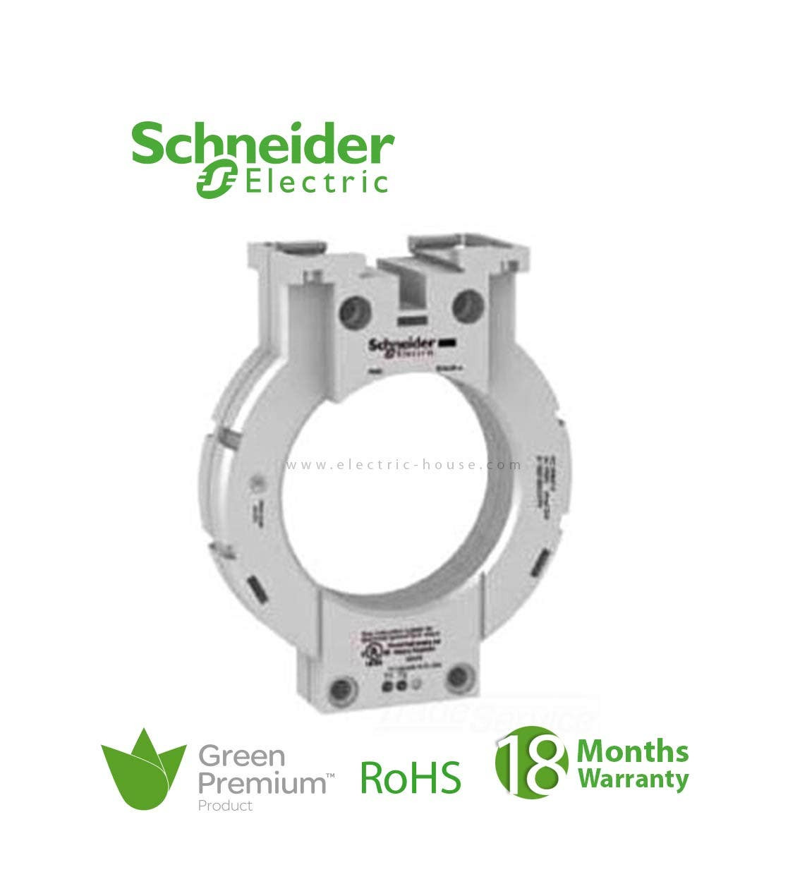 SCHNEIDER - Closed Toroid For Residual Current Protection Ia, ˜ 80 mm