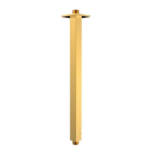 iCast- Rainhead Arm- Square-30cm-SS304-Gold