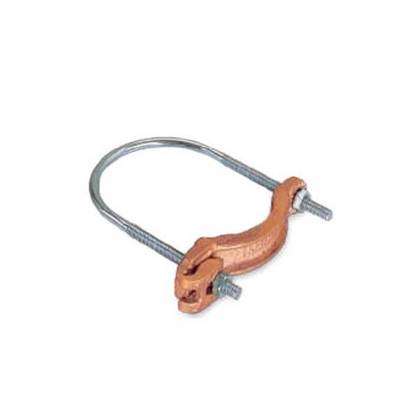 BAHRA EARTHING - Metal pipe Clamp, 65-90mm to 25-95 Sq.mm Cable